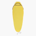 Reactor Sleeping Bag Liner - Mummy w/ Drawcord Sulphur