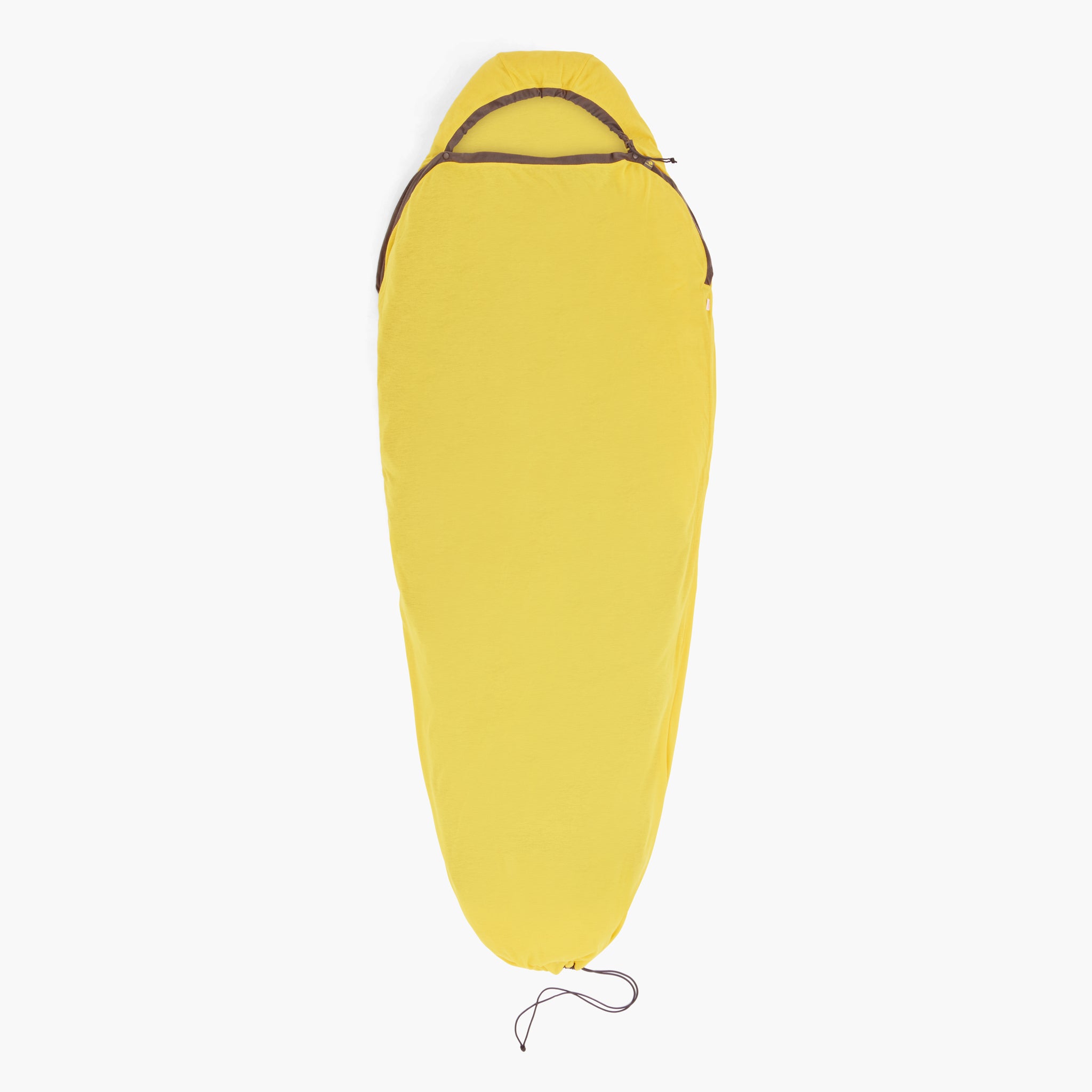 Reactor Sleeping Bag Liner - Mummy w/ Drawcord Sulphur