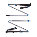 Distance FLZ Trekking Poles - 125cm Pewter