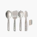 Detour Stainless Steel Utensil Set - [4 Piece] Stainless Steel