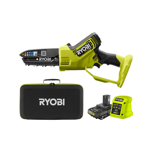 Ryobi 18V Hp 6In Pruning Chainsaw 2Ah Kit
