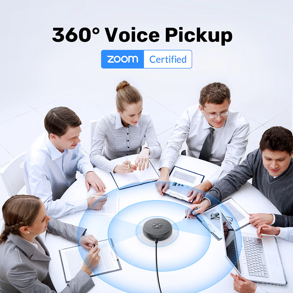 Emeet OfficeCore M1A Zoom-Certified Plug-and-Play USB speakerphone