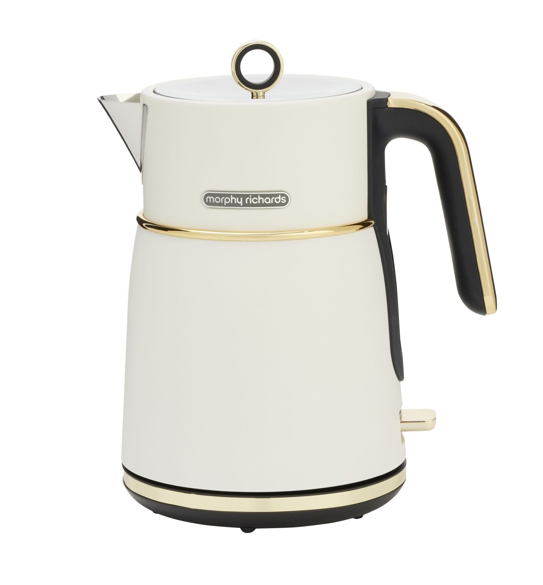 Morphy Richards Signature Soft Gold Kettle - Matte White