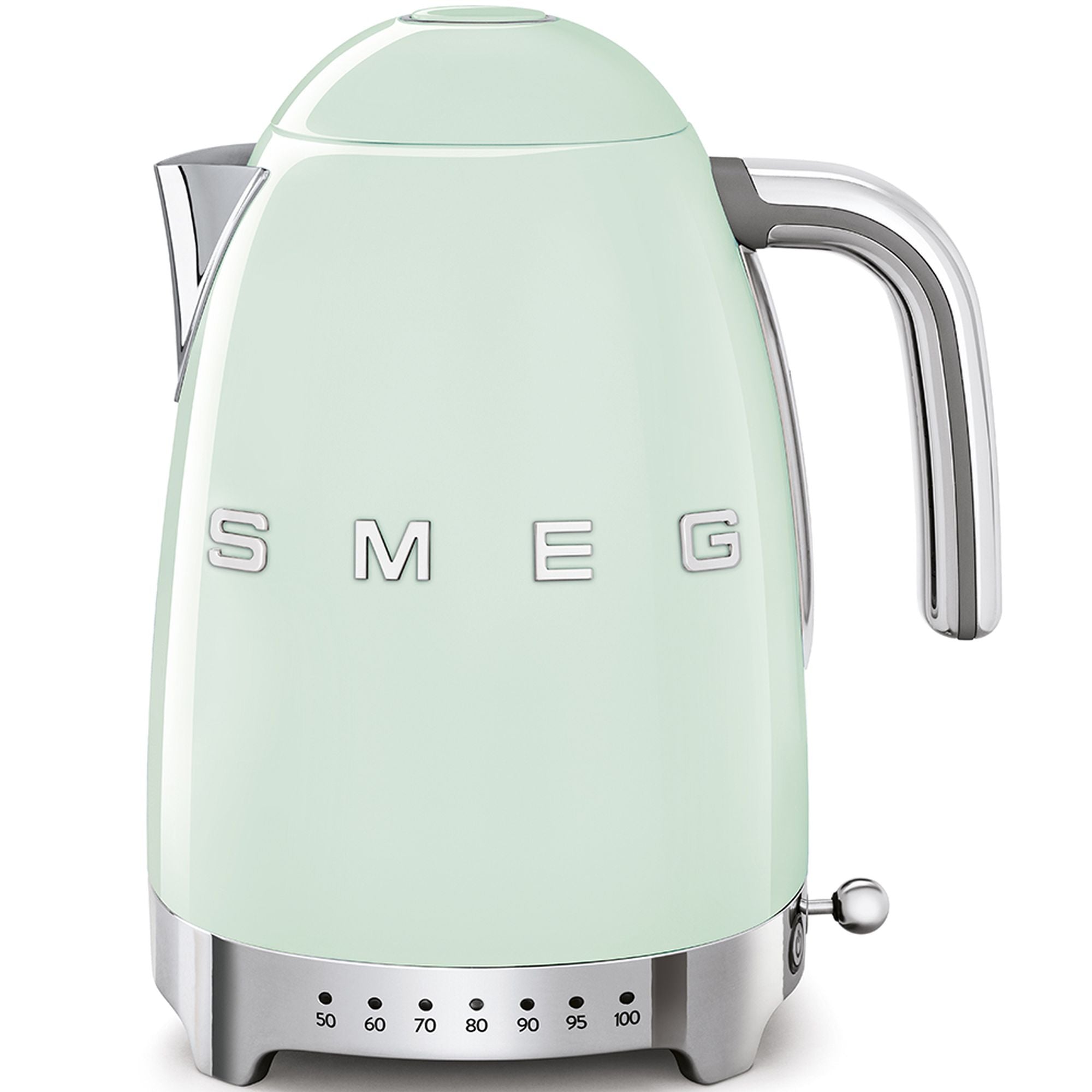 Smeg 1.7L 50's Style Variable Temperature Kettle - Pale Green