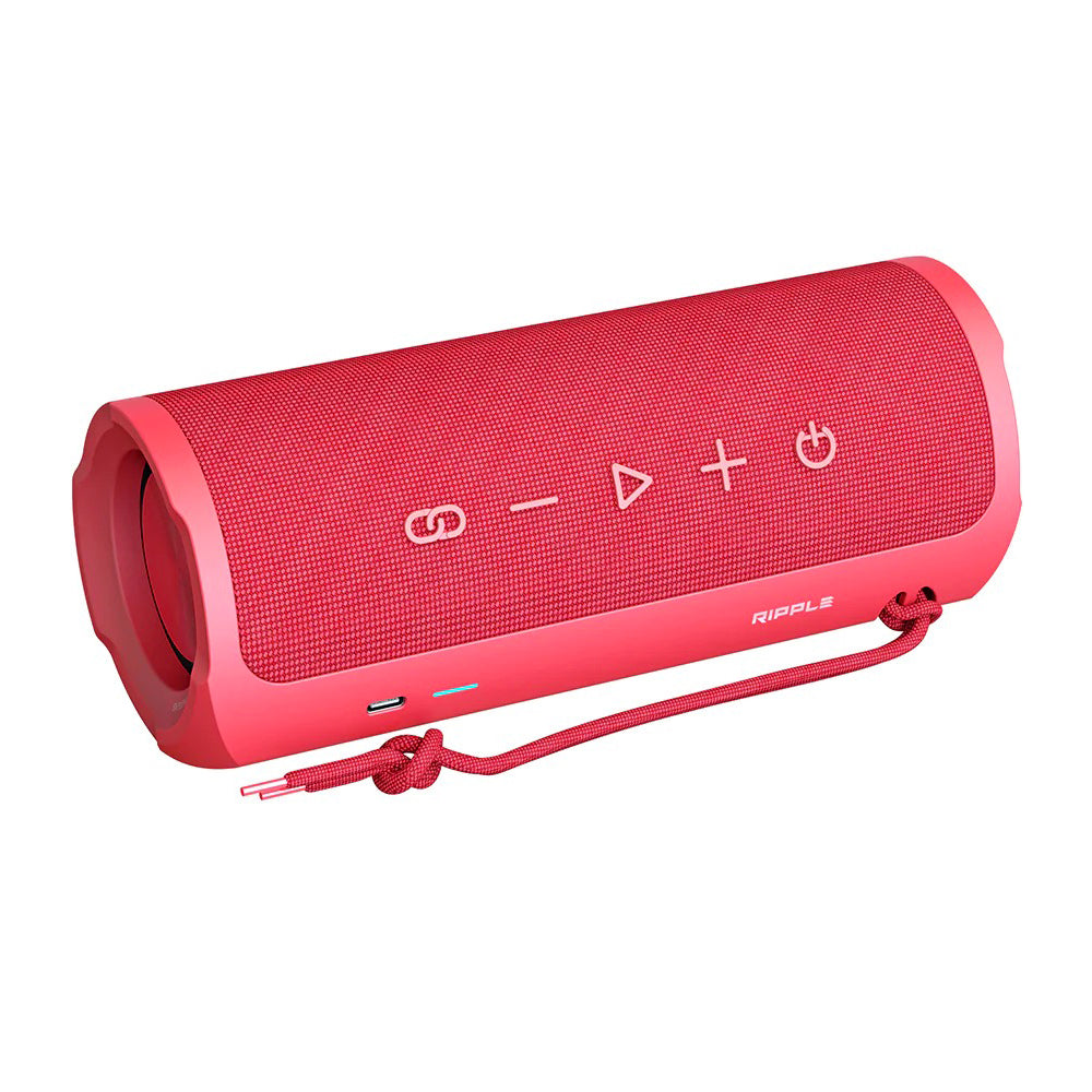 HiFuture RIPPLE Portable Bluetooth Speaker - Red