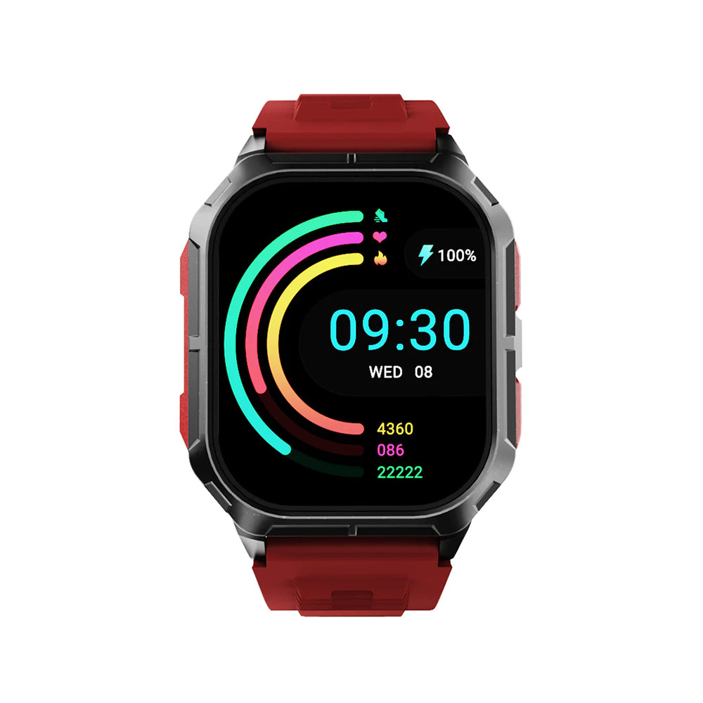 HiFuture ULTRA3 Sports Smart Watch - Carmine Red