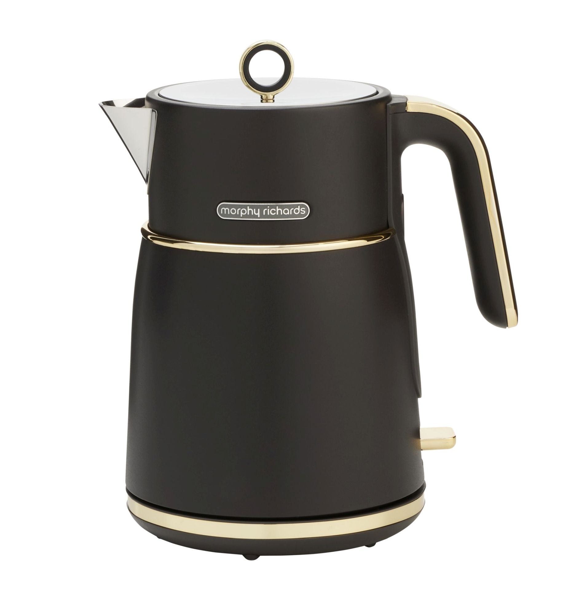 Morphy Richards Signature Soft Gold Kettle - Matte Black