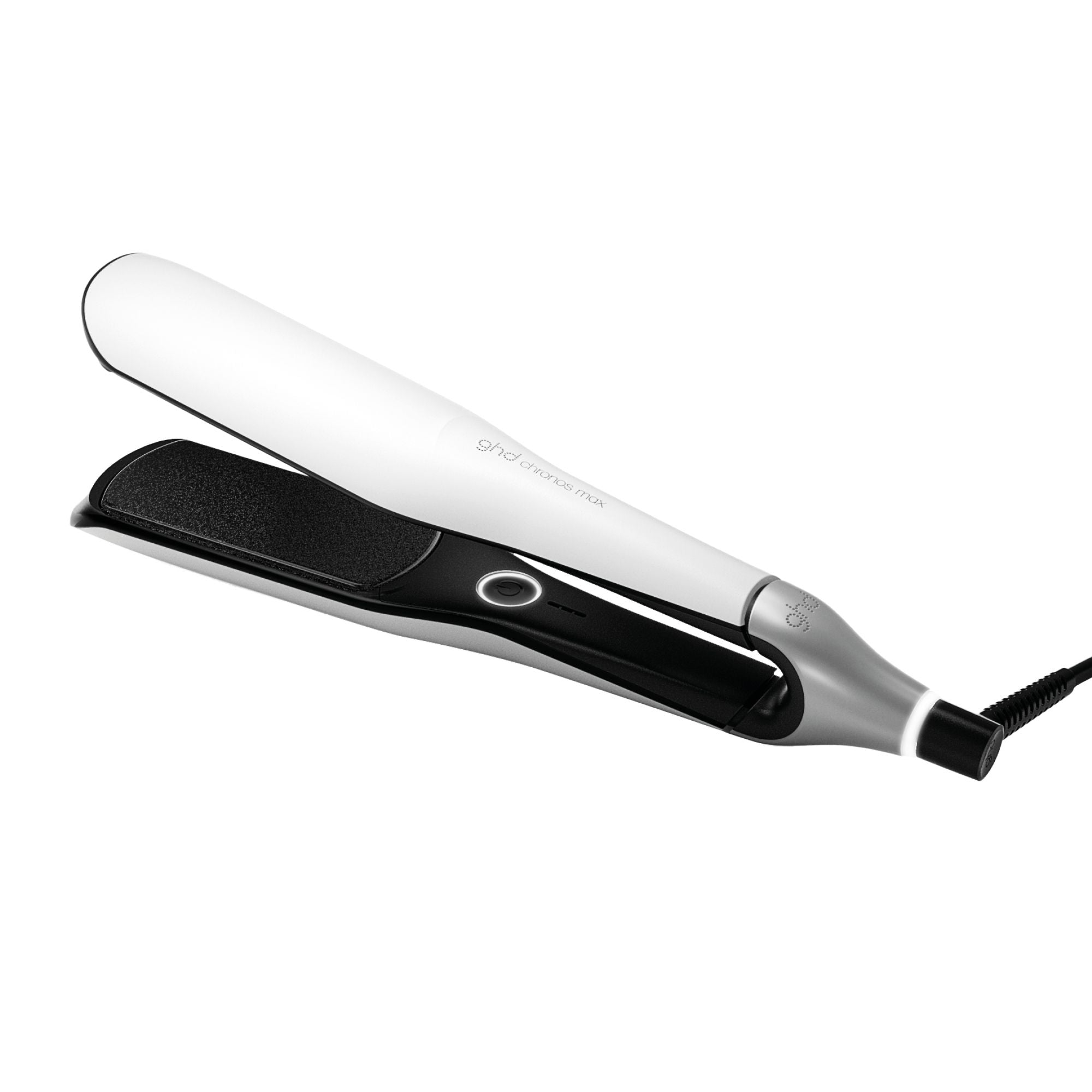 ghd Chronos Max Wide Plate Hair Straightener - White