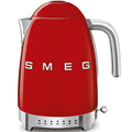 Smeg 1.7L 50's Style Variable Temperature Kettle - Red