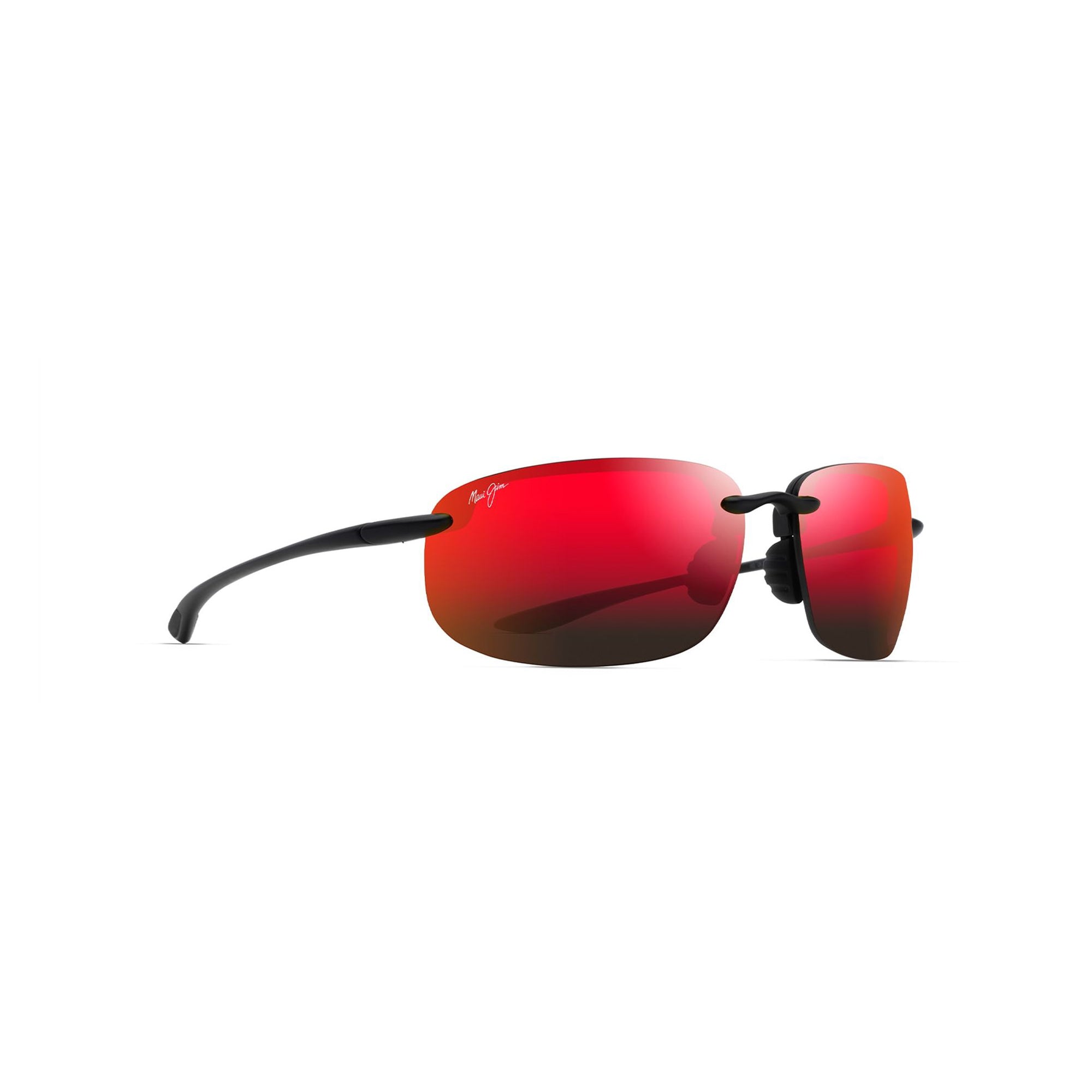 Maui Jim Sunglasses Ho'okipa Xlarge - Black/Hawaii Lava RM456-02A