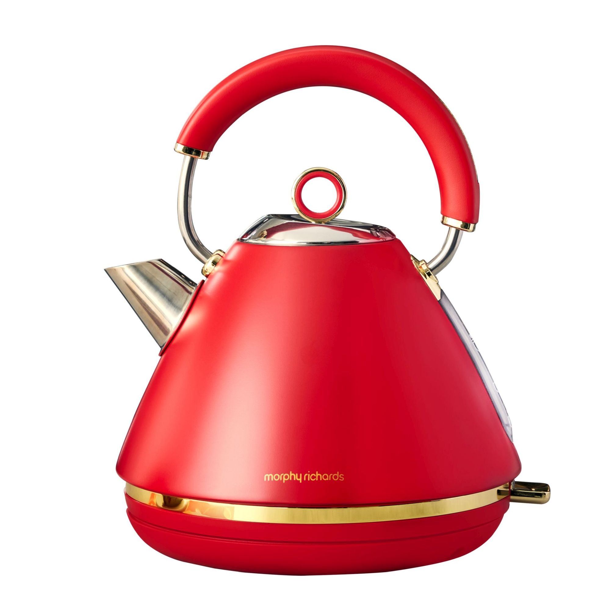 Morphy Richards Ascend Soft Gold Kettle - Dragon Red