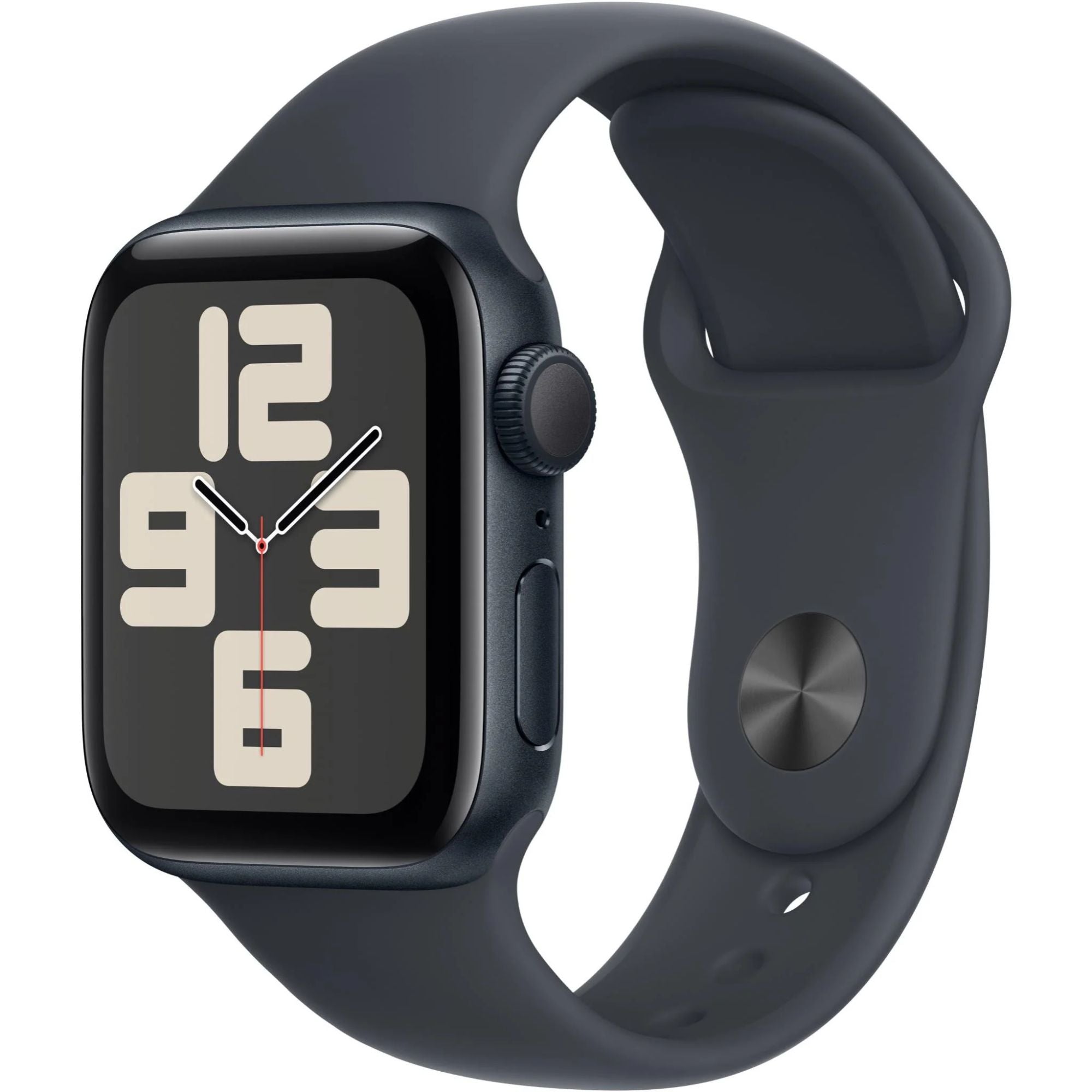 Apple Watch SE GPS 40mm Midnight Aluminium Case with Midnight Sport Band - S/M