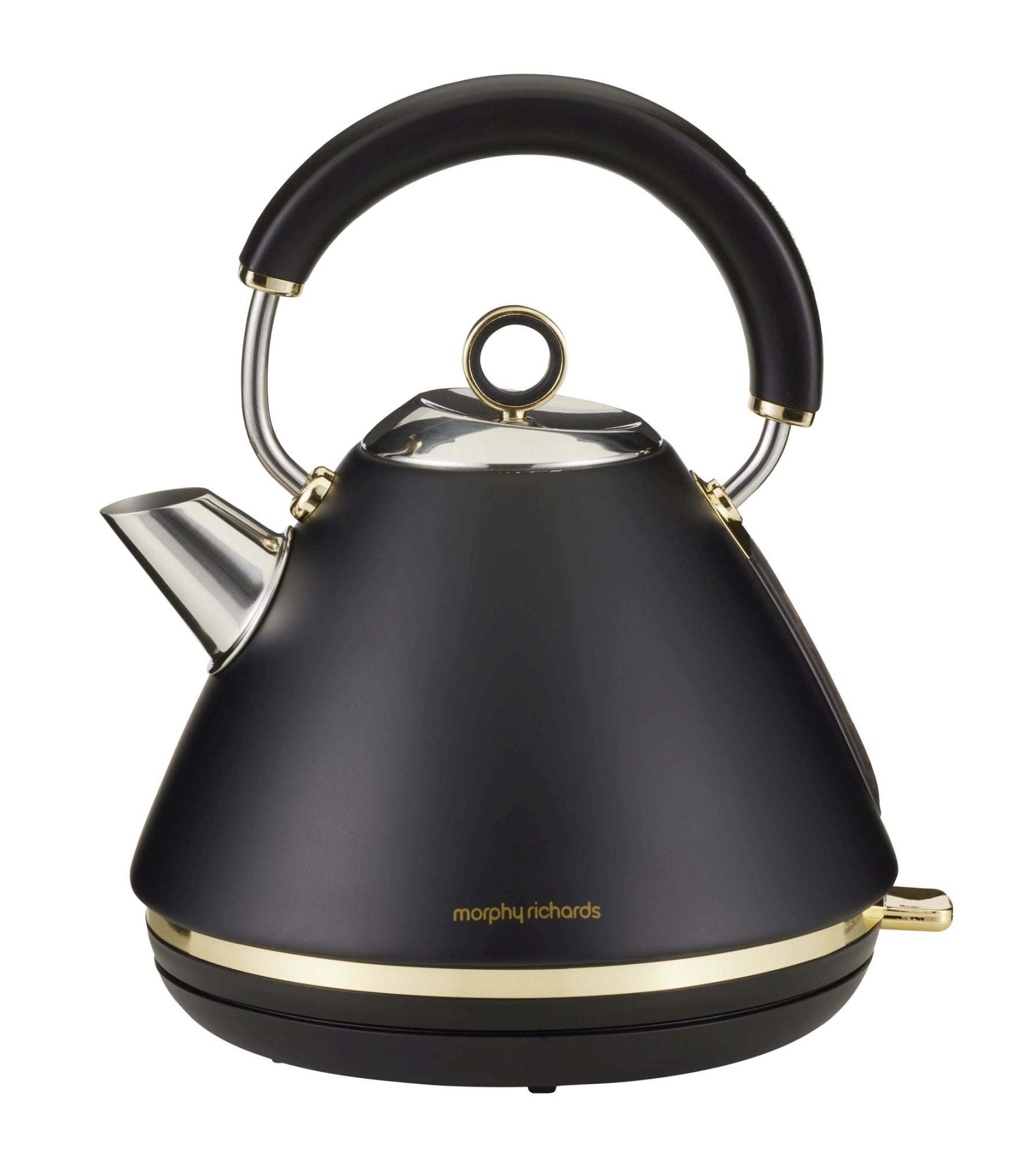 Morphy Richards Ascend Soft Gold Kettle - Satin Black