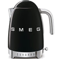 Smeg 1.7L 50's Style Variable Temperature Kettle - Black