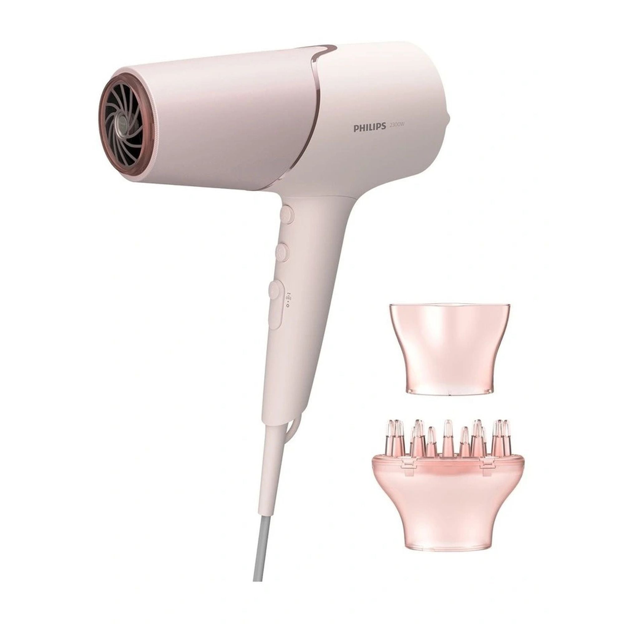 Philips Hair Dryer 5000, ThermoShield Sensor, DC Motor - Pearl Peach