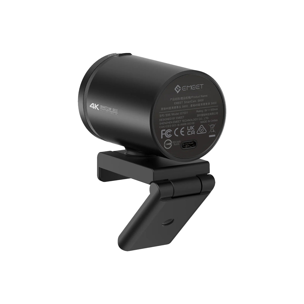eMeet SmartCam 4k Streaming Webcame with Advanced TOF Autofocus