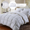 Royal Comfort 350GSM Bamboo Quilt, 2000TC Sheet Set And 2 Pack Duck Pillows Set / Single - White
