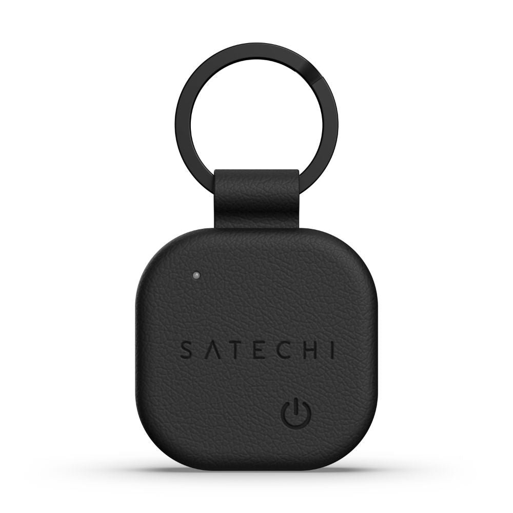 Satechi Vegan-Leather FindAll Keychain (Black)