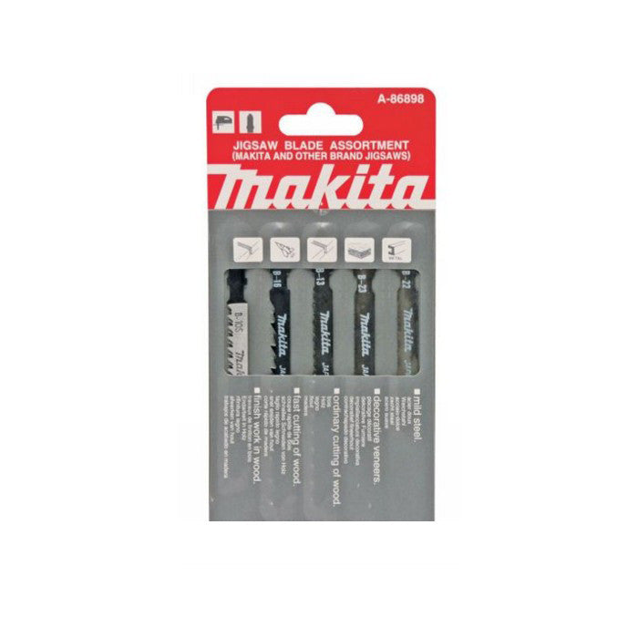 Makita Jigsaw Blade Assorted 5 Pack