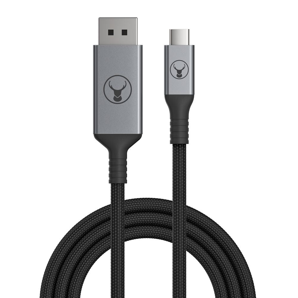 Bonelk USB-C to Display Port Long Life Cable 1.5m (Black)