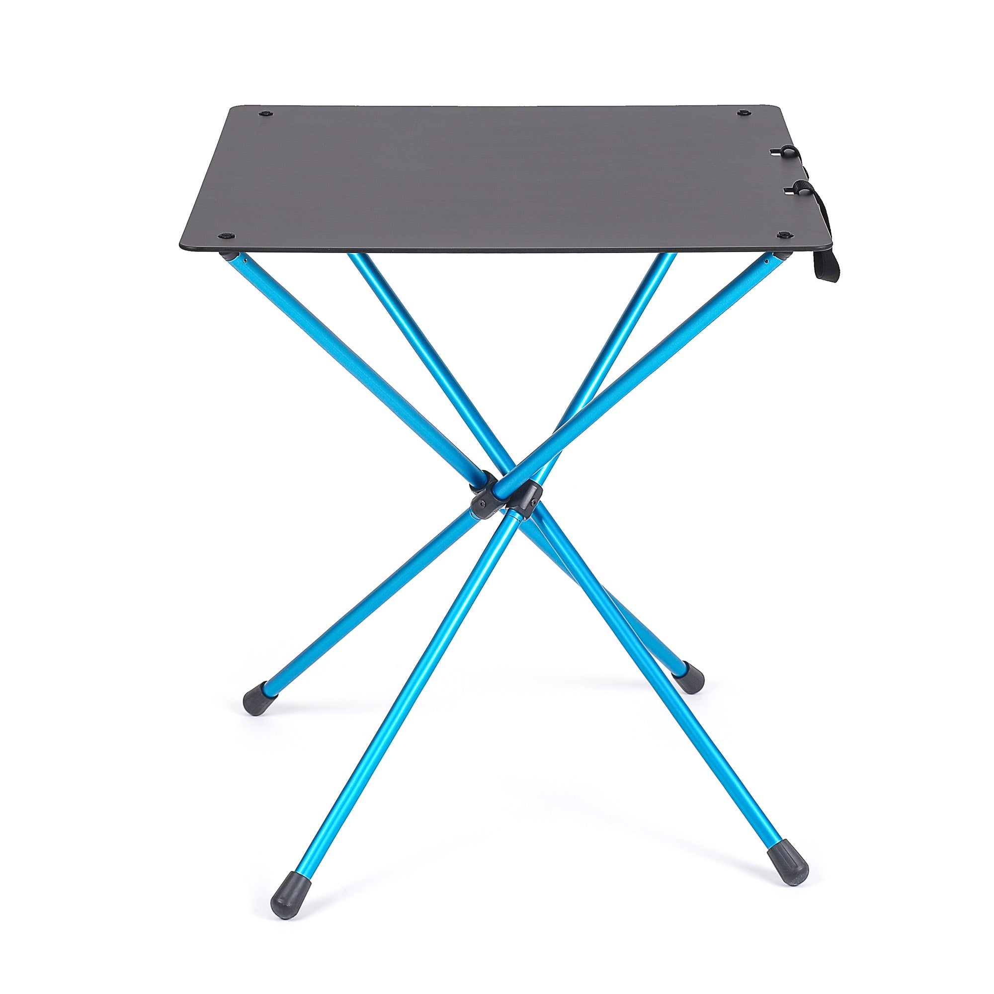 Helinox Cafe Table Black with Cyan Blue Frame