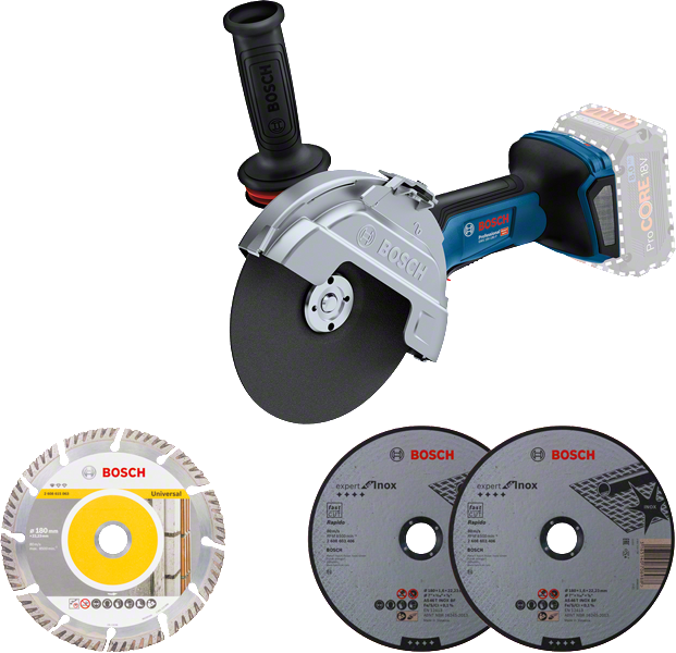 Bosch Angle Grinder GWS 18V-180 P