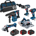 Bosch ProCORE 5 Piece 18V 8Ah -18V DB 5-XWH Combo