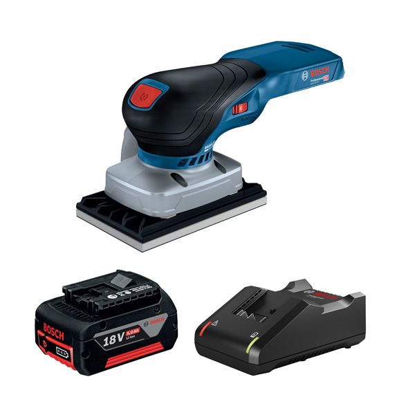 Bosch 18V 5.0Ah Orbital Sander Kit