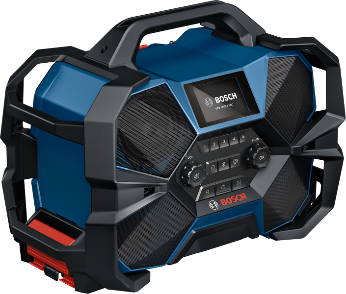 Bosch Power Radio Box GPB 18VH-6 SRC Skin Only