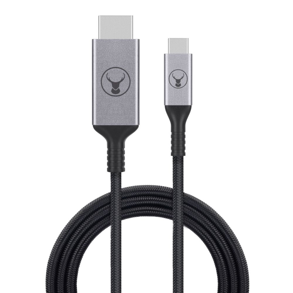 Bonelk Long-Life USB-C to HDMI Cable (Black) - 1.5 m