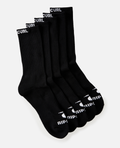 Brand Crew Sock 5-Pk