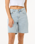 Aggie Relaxed Denim Short