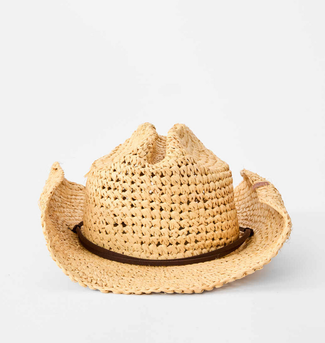 Crushable Straw Cowgirl Hat