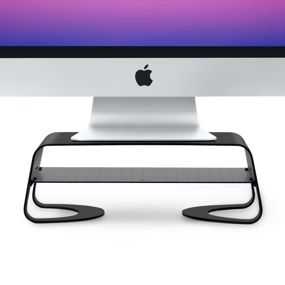 Twelve South Curve Riser for iMac & Displays (Black)