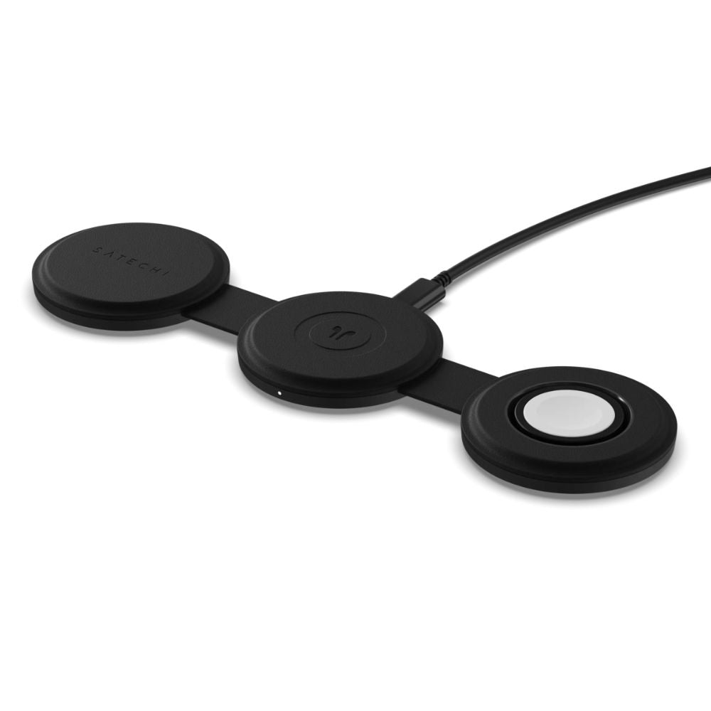 Satechi OntheGo 3-in-1 Wireless Charger (Black)
