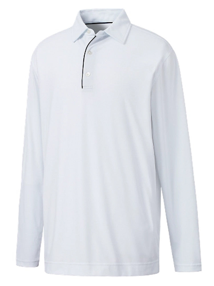 Footjoy Mens Long Sleeve Sun Protection Shirt - Small - White