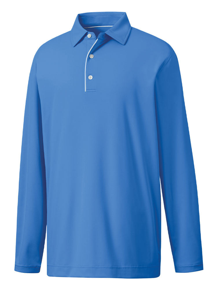 Footjoy Mens Long Sleeve Sun Protection Shirt - Small - Marine