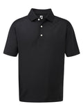 Footjoy Mens Stretch Pique Sold Polo - 2XL - Black