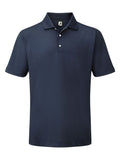 Footjoy Mens Stretch Pique Sold Polo - Large - Navy