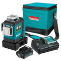 Makita 12V Max Green 3 x 360 Degree Line Laser Kit