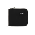 Pacsafe RFIDsafe Zip Around Wallet - Jet Black