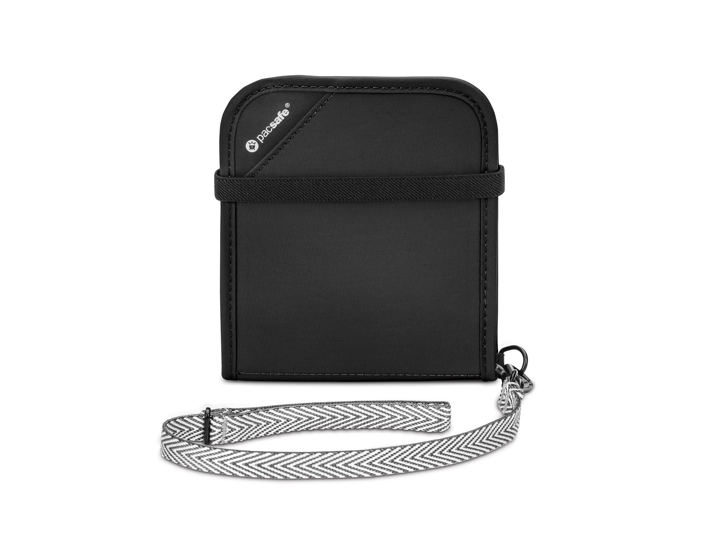 Pacsafe RFIDsafe V100 Bifold Wallet Black