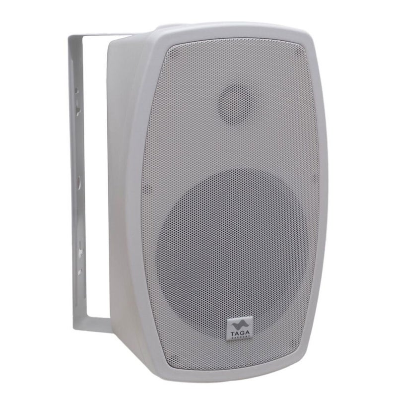 TAGA TOS-600 6.5" 2-Way Outdoor-Indoor Speakers PAIR - WHITE