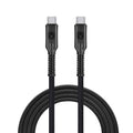 Bonelk Long-Life Easy-Grip USB-C to USB-C, 240W/40Gbps 8K -1.5m (Black)