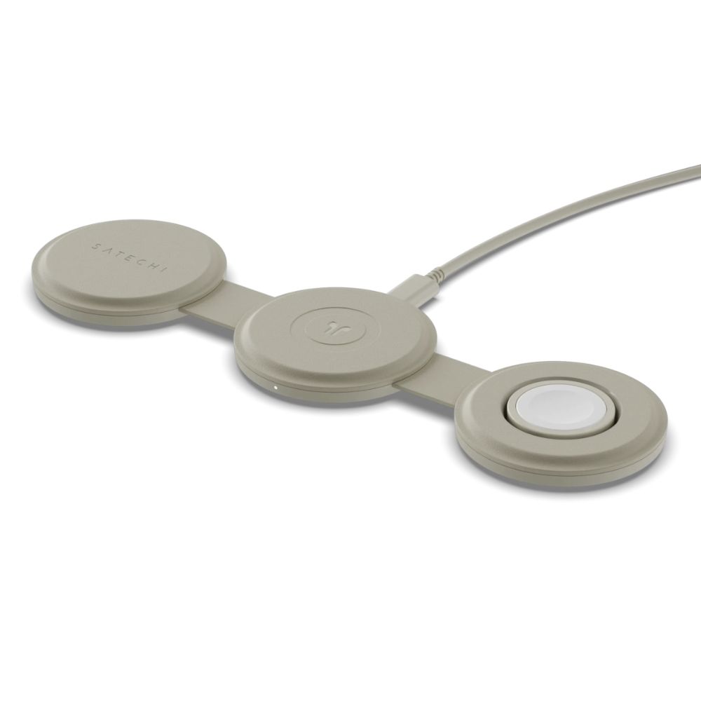 Satechi OntheGo 3-in-1 Wireless Charger (Sand)
