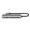 Satechi 7-in-1 USB-C Slim Multiport Adapter (Space Grey)