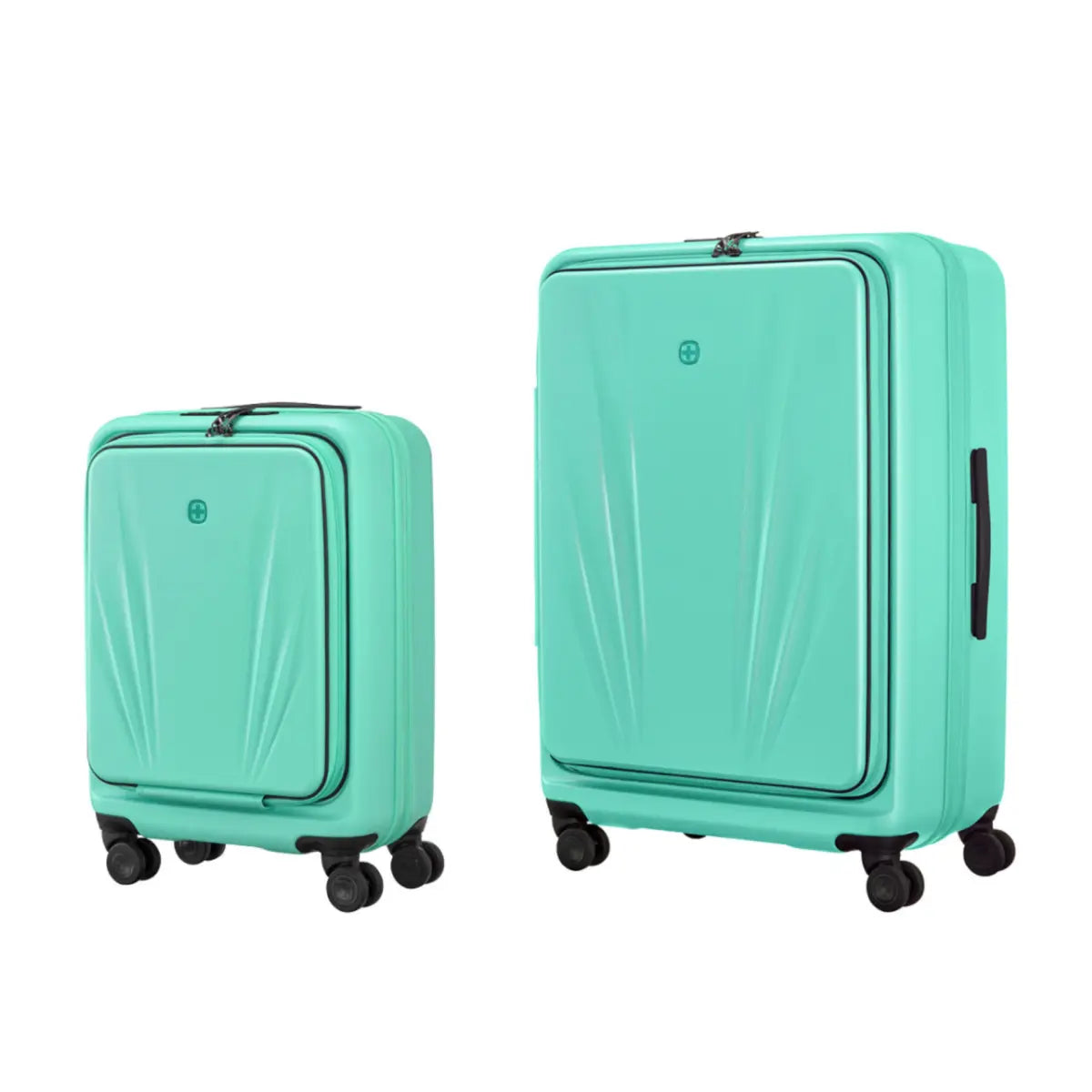 Wenger Skyon Hard 2 Piece Luggage Set - Aqua