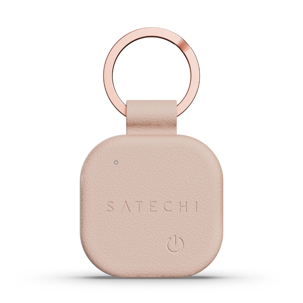 Satechi Vegan-Leather FindAll Keychain (Desert Rose)