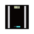 FitSmart Electronic Body Fat Scale 7 in 1 Body Analyser LCD Glass Tracker