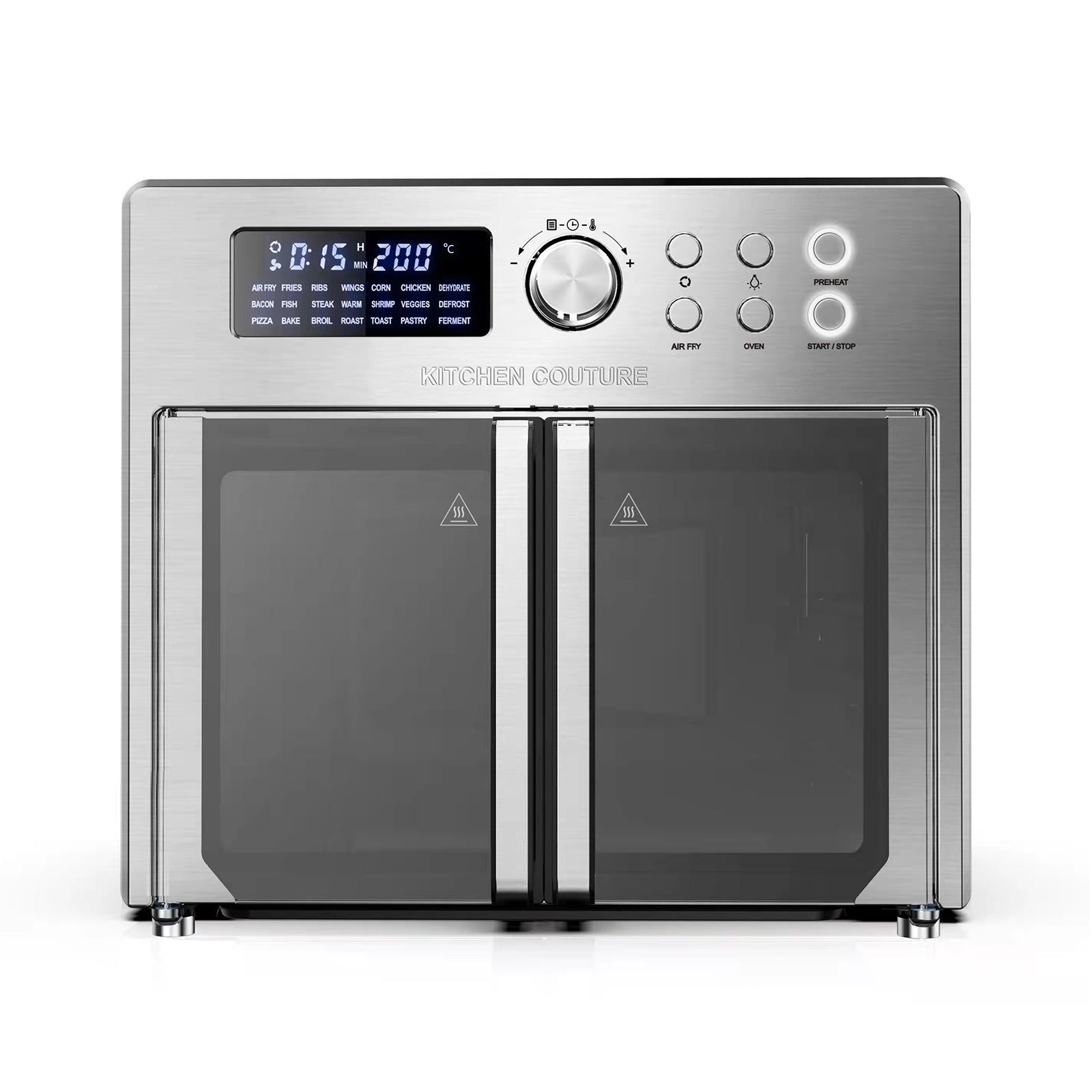 Kitchen Couture 25 Litre Air Fryer Oven French Door Multifunctional
